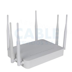 ZXHN F688 V9.0  ZTE® ONT GPON 2.4GHz y 5GHz WiFi doble banda RF CATV