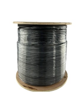 Cable coaxial RG-6 al 90% LSZH UV 75 Ohms  baja pérdida 305 mts