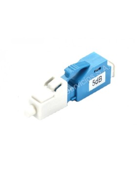 Atenuador de fibra óptica fijo LC/UPC 15 dB