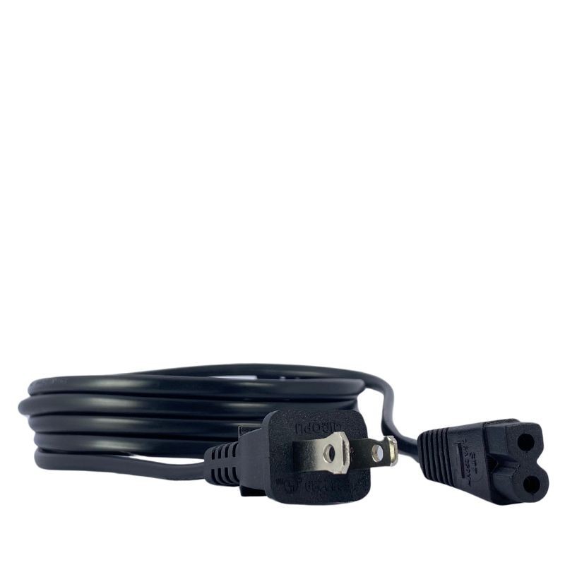 Cable de alimentación universal figura 8 2C 18 AWG de 1,83 mts