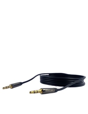 Cable de audio stereo plug 3.5mm a plug 3.5mm de 1.83mts