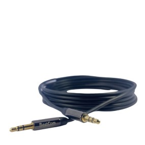 Cable de audio stereo plug 3.5mm a plug 3.5mm de 1.83mts