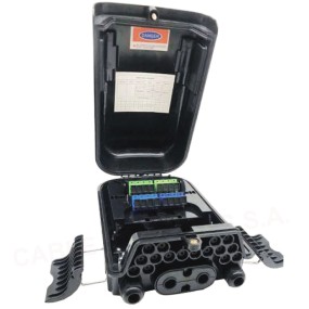 Caja NAP 16 puertos splitter PLC 1x8  con conectores SC/APC IP65