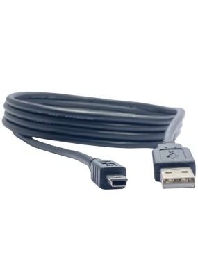 Cable USB tipo A macho a mini-B macho 2.0 de 1.8mts