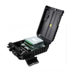 Caja NAP con capacidad de  empalme de 16 fibras IP65 PC+ABS