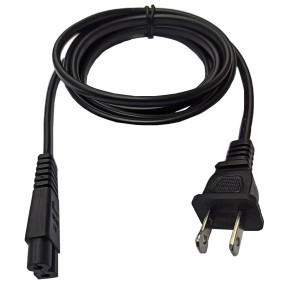 Cable de alimentación universal figura 8 2C 18 AWG de 1,83 mts