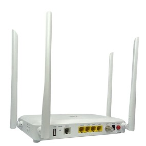 ZTE® ONU GPON Wi-Fi 6 doble banda 4 GE LAN + CATV + telefonía