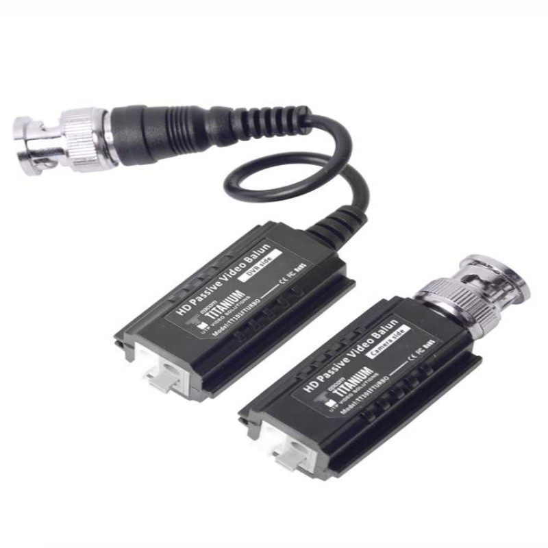 Kit Transceptores Pasivos (baluns) l 4K HDCVI/TVI/AHD/CVBS