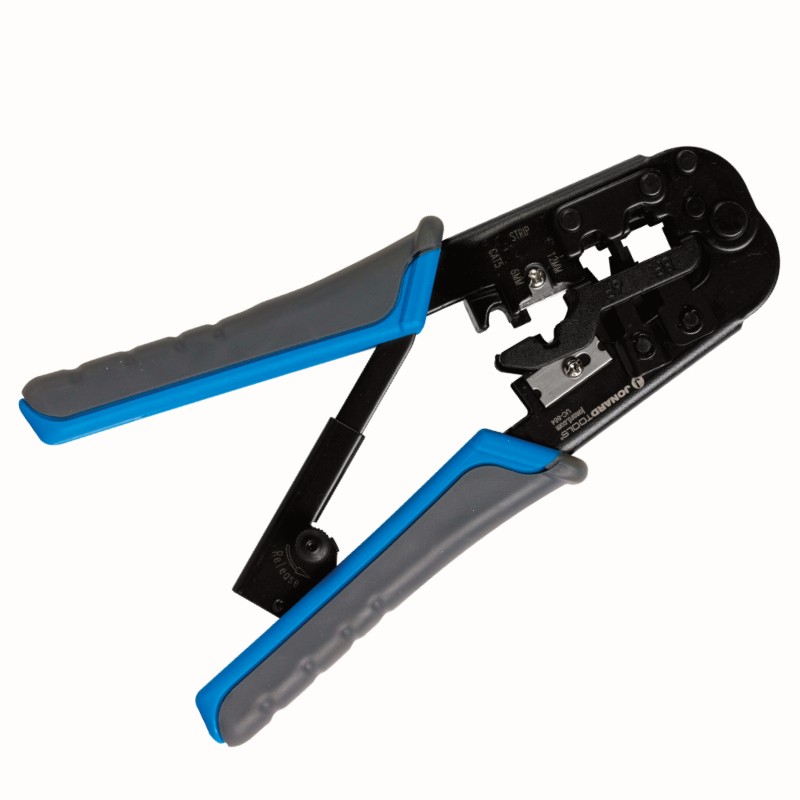 Ponchadora Modular para Conectores RJ45, RJ11/RJ12 y CAT6