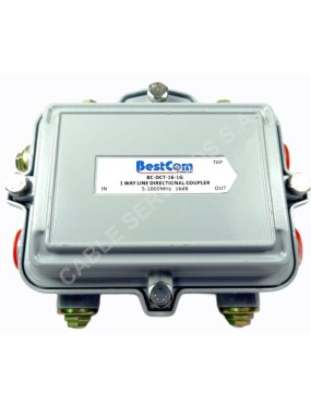 Acoplador direccional troncal 16 dB 5-1000 MHz para CATV