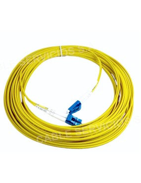 Patch cord de fibra óptica monomodo dúplex LC/UPC LC/UPC LSZH 15 mts