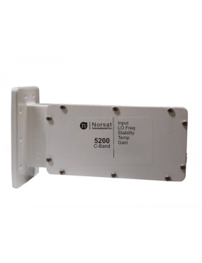 LNB banda C con conectores tipo F 3.7 - 4.2 GHz 75 Ohm