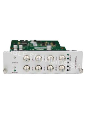 CR-DVBS2FTA-01A WELLAV Módulo receptor de 8 canales DVB-S/S2/ S2X FTA