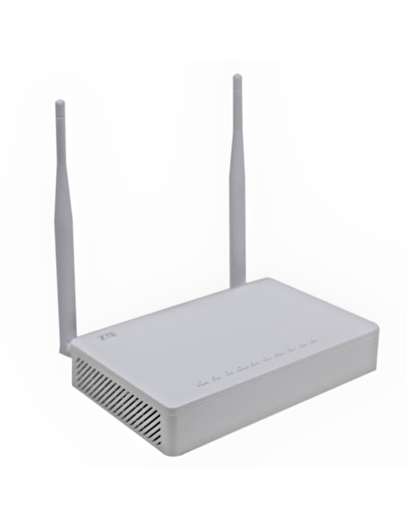 ZTE® ZXHN F618 ONT GPON FTTH 2G, 1POTS, 1CATV RF, Wi-Fi 300 Mbps FTTH